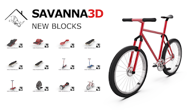 SAVANNA3D for Rhino 7 & 8 new blocks
